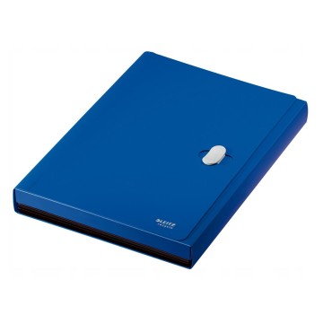 Teczka harmonijka LEITZ RECYCLE 5 przegr niebieska