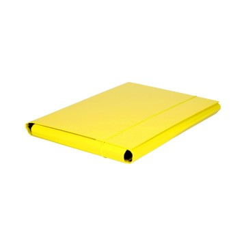 Teczka z gumką kartonowa 4cm BB żółta