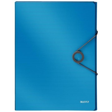 Teczka z gumką PP LEITZ SOLID 30mm niebieska