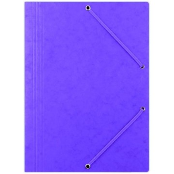 Teczka z gumką preszpanowa DONAU fioletowa