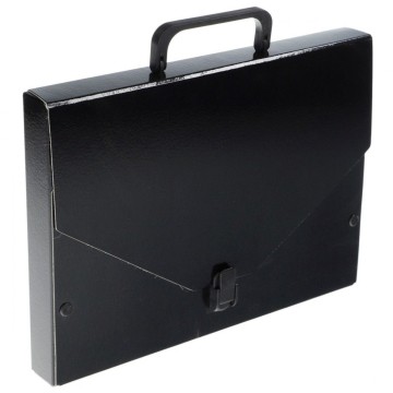 Teczka z rączką na zatrzask VAUPE Meeting czarna