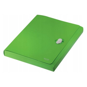 Teczka z zap. PP LEITZ RECYCLE A4 30mm zielona