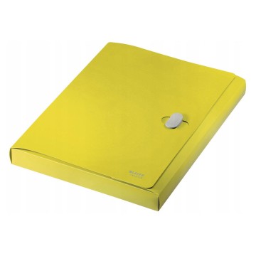Teczka z zap. PP LEITZ RECYCLE A4 30mm żółta