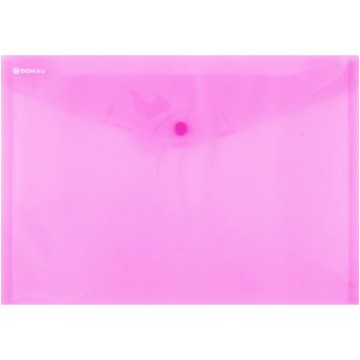 Teczka z zatrzaskiem A4 DONAU czerwona