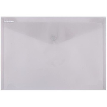 Teczka z zatrzaskiem A4 DONAU dymna