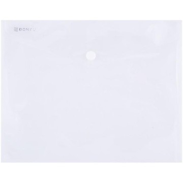 Teczka z zatrzaskiem C5 DONAU bezbarwna