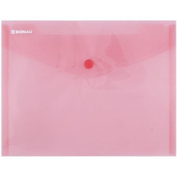 Teczka z zatrzaskiem C5 DONAU czerwona