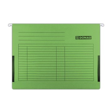 Teczki wiszące DONAU (boczki) [5] zielone