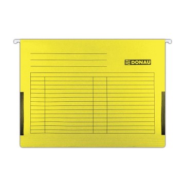Teczki wiszące DONAU (boczki) [5] żółte