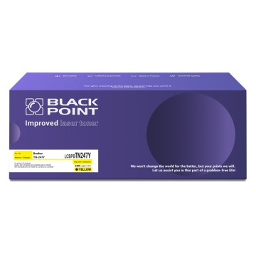 Toner BROTHER TN 247 żółty BLACKPOINT (2.300)