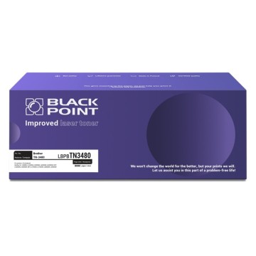Toner BROTHER TN 3480 BLACKPOINT (8.000)