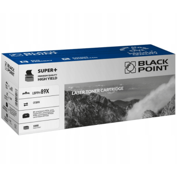 Toner HP 89X (CF289X) czarny BLACKPOINT (10.000)