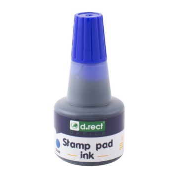 Tusz do pieczątek D.RECT 30ml niebieski