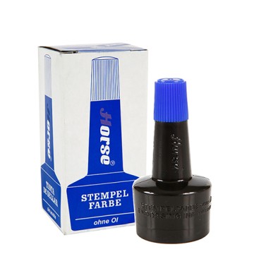 Tusz do pieczątek HORSE 30ml niebieski