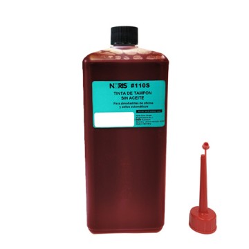 Tusz do pieczątek NORIS 110S 1L czerwony