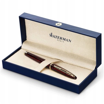 WATERMAN CARENE bursztynowy GT pióro wieczne F