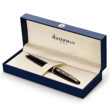 WATERMAN CARENE GT czarne pióro wieczne (F)