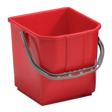 Wiadro do wózka PC 25L czerwone