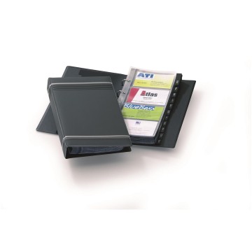 Wizytownik DURABLE VISIFIX 200 grafitowy