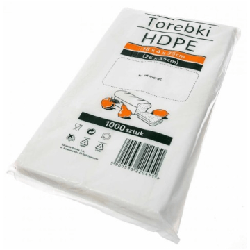 Woreczki HDPE SARANTIS 18/4/35 [1000] (6 um)