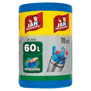 Worki na śmieci 60L HD [70] JN EASY-PACK XXL