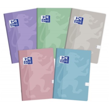 Zeszyt A5 16k krata OXFORD TOUCH PASTEL mix