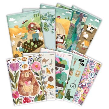 Zeszyt A5 16k trzylinia kolor TOP2000 MEGAMIX'24