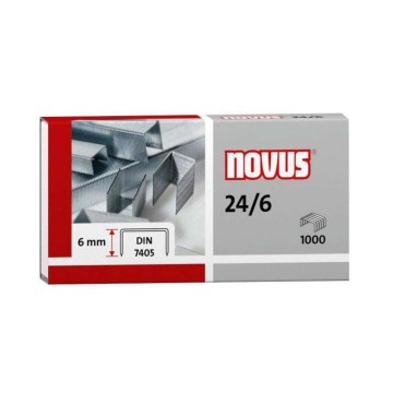 Zszywki NOVUS 24/6 [1000]