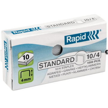 Zszywki RAPID STANDARD 10/4 [1000]